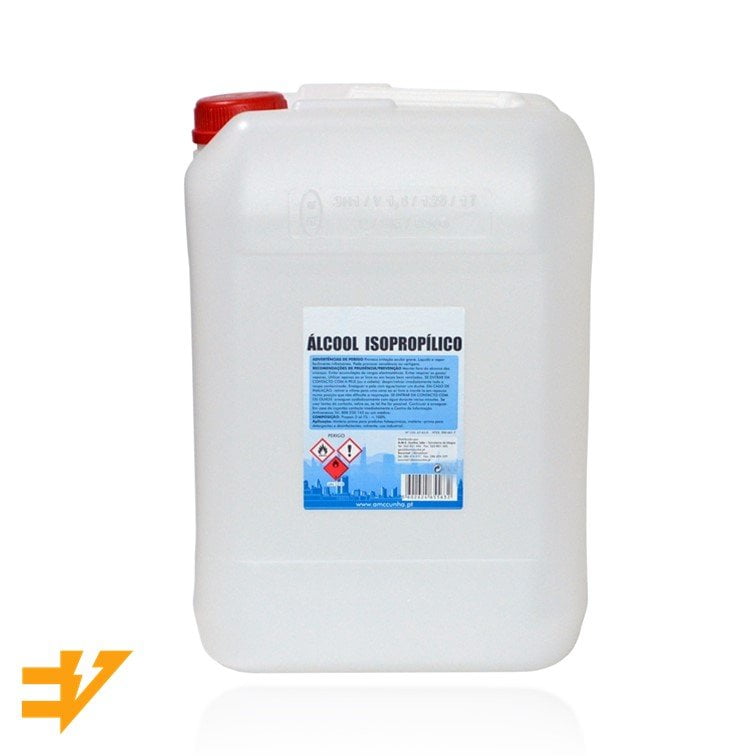 Álcool Isopropílico 20L (Isopropanol 20 Litros >99%) - EVOLT