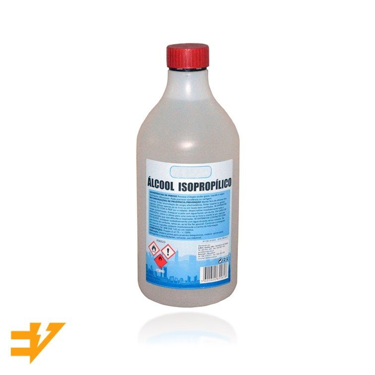 Álcool Isopropílico 2L (Isopropanol 2 Litros >99%) - EVOLT