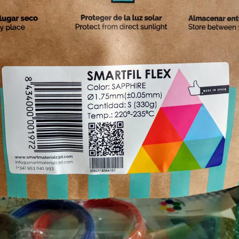 Smartfil TPU Flex 93A ORINOCO S 330g - Smart Materials 3D - Image 4