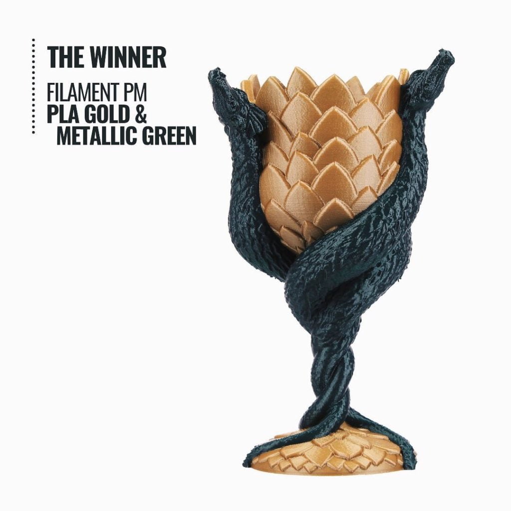 PLA 1kg Gold - Filament PM - Image 2