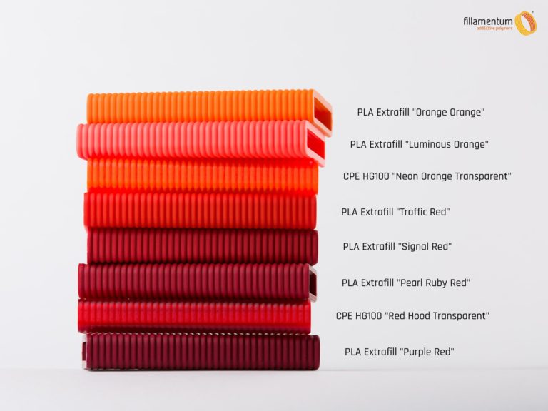 PLA Extrafill Traffic Red - Fillamentum - Image 9