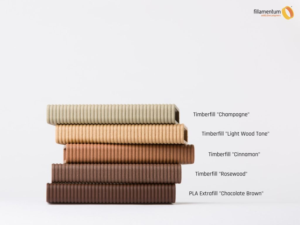 PLA Extrafill Chocolate Brown - Fillamentum - Image 5