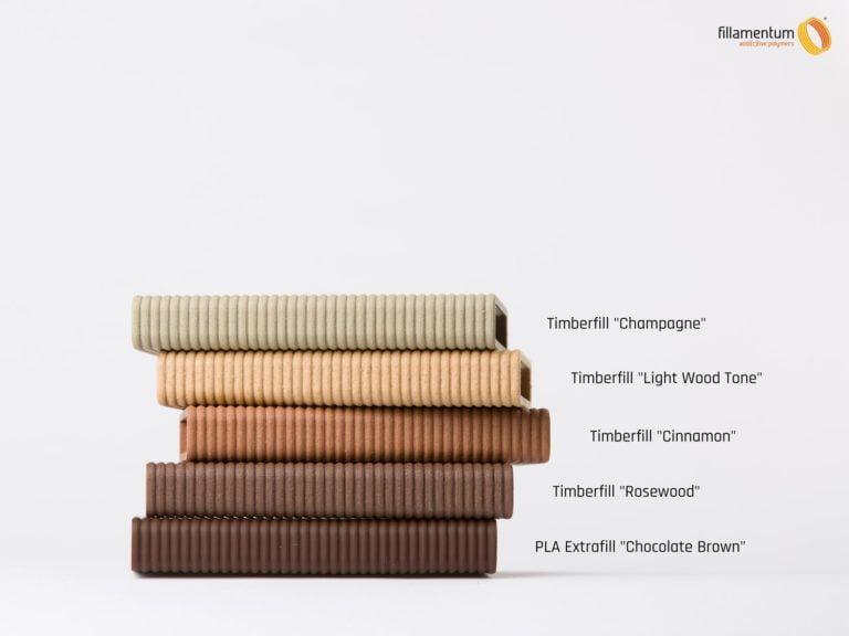 PLA Extrafill Chocolate Brown - Fillamentum - Image 5