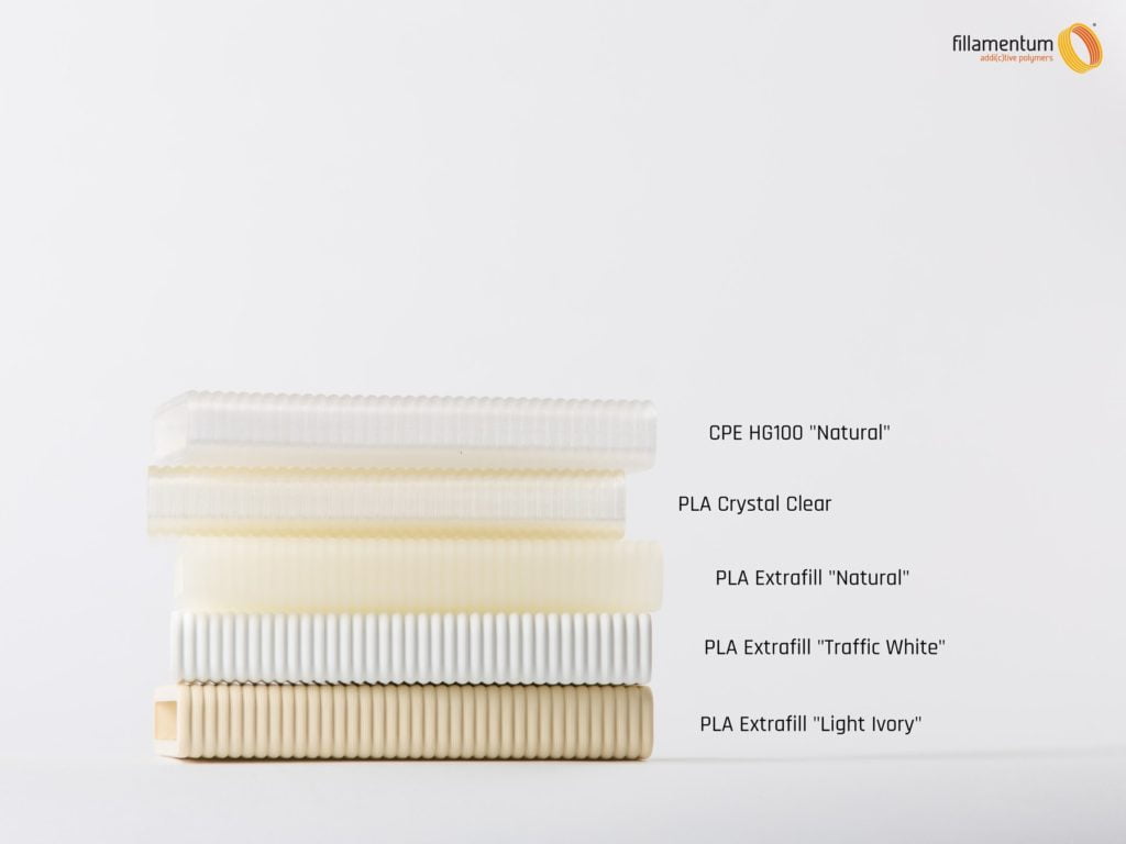 PLA Extrafill Traffic White - Fillamentum - Image 11