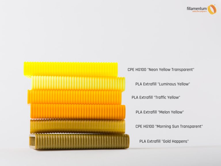 PLA Extrafill Traffic Yellow - Fillamentum - Image 9