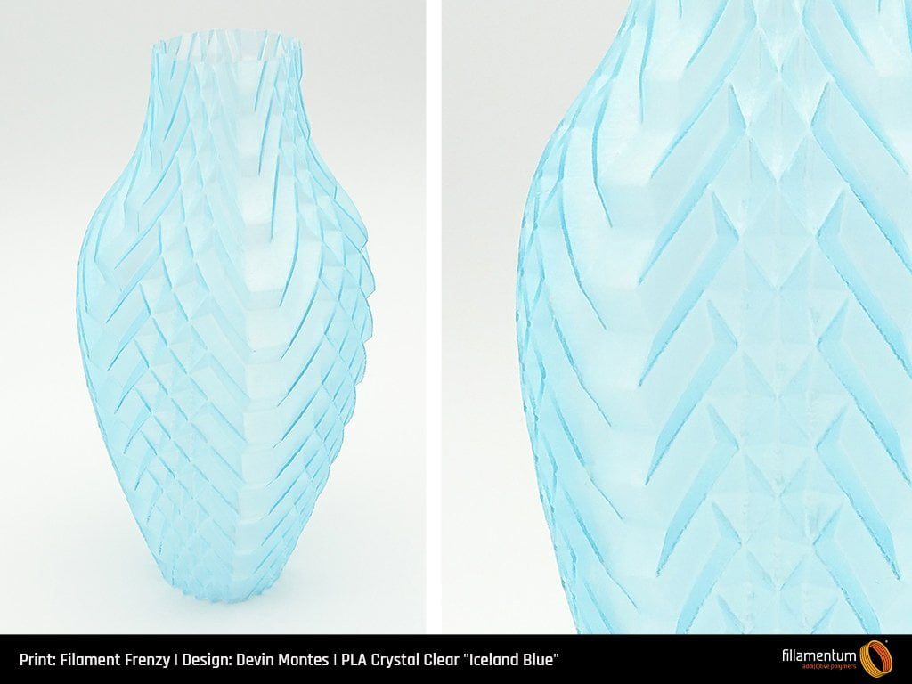 PLA Crystal Clear Iceland Blue - Fillamentum - Image 13