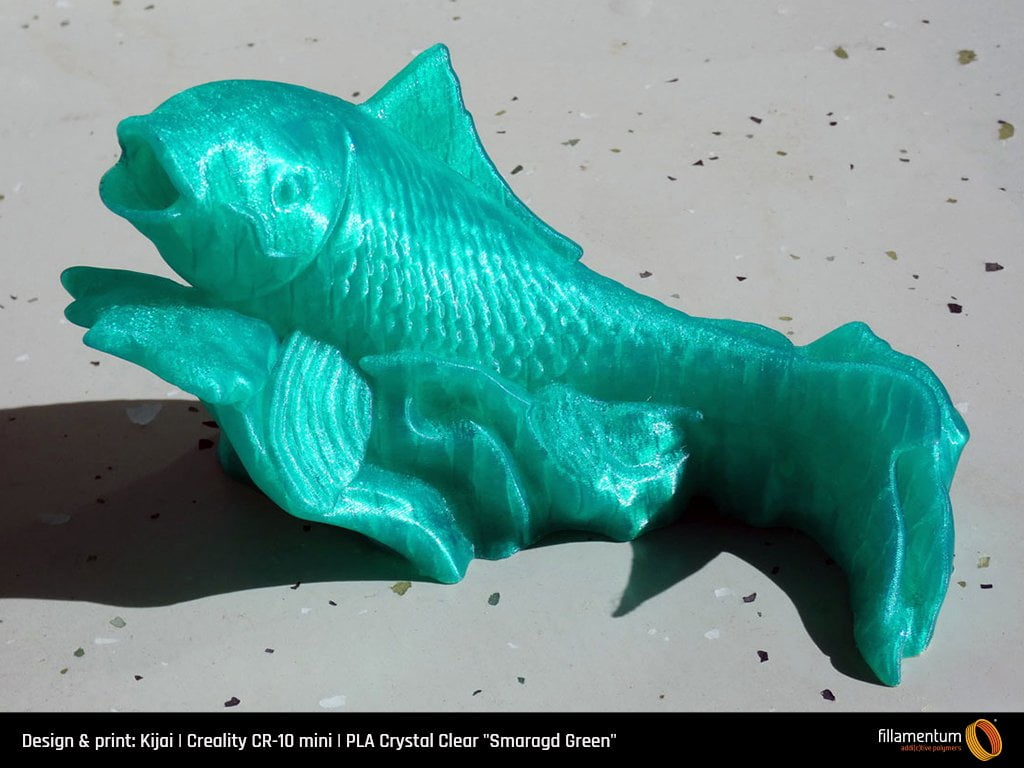 PLA Crystal Clear Smaragd Green - Fillamentum - Image 12