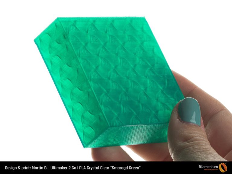 PLA Crystal Clear Smaragd Green - Fillamentum - Image 16