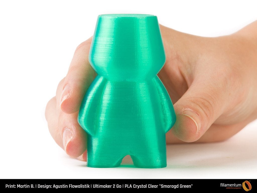 PLA Crystal Clear Smaragd Green - Fillamentum - Image 18