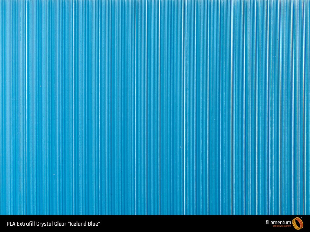PLA Crystal Clear Iceland Blue - Fillamentum - Image 14