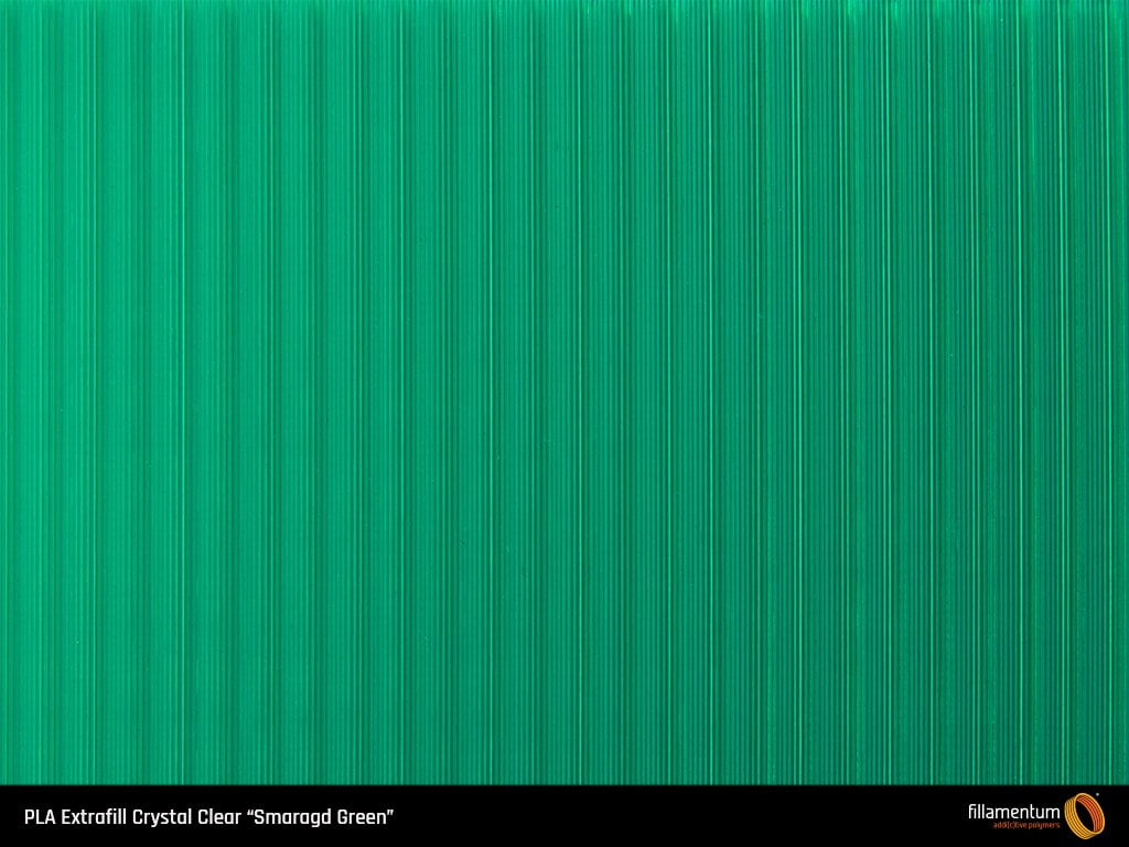 PLA Crystal Clear Smaragd Green - Fillamentum - Image 17