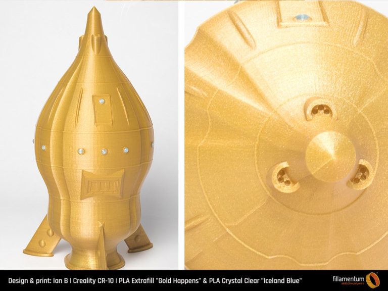 PLA Extrafill Gold Happens - Fillamentum - Image 9