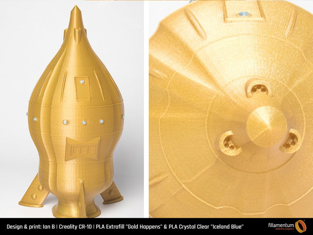 PLA Extrafill Gold Happens - Fillamentum - Image 9