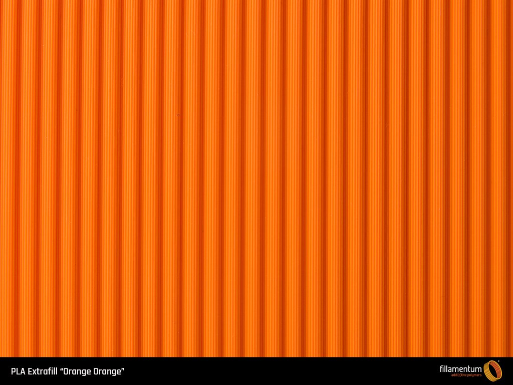 PLA Extrafill Orange Orange - Fillamentum - Image 8