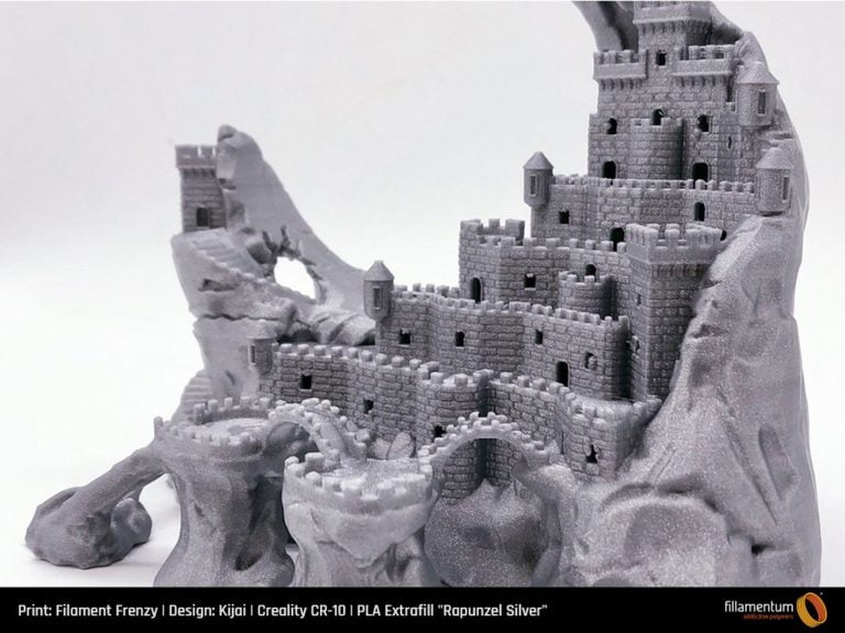 PLA Extrafill Rapunzel Silver - Fillamentum - Image 8