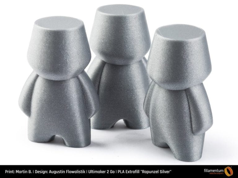 PLA Extrafill Rapunzel Silver - Fillamentum - Image 9