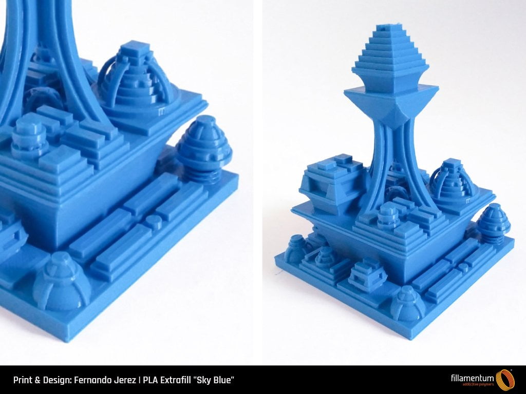 PLA Extrafill Sky Blue - Fillamentum - Image 6