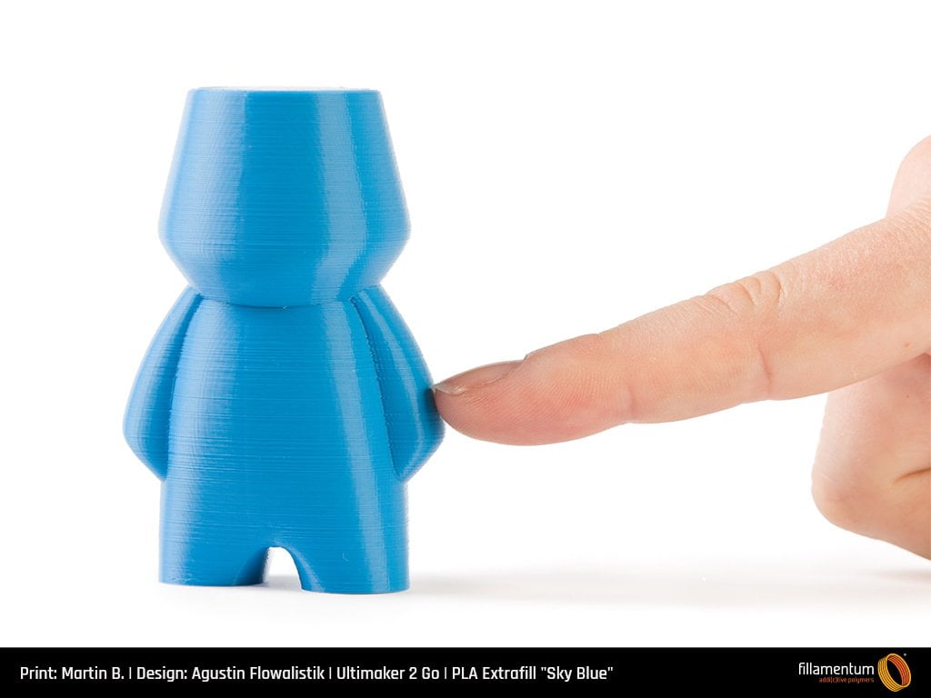 PLA Extrafill Sky Blue - Fillamentum - Image 3