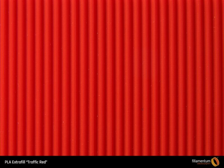 PLA Extrafill Traffic Red - Fillamentum - Image 10