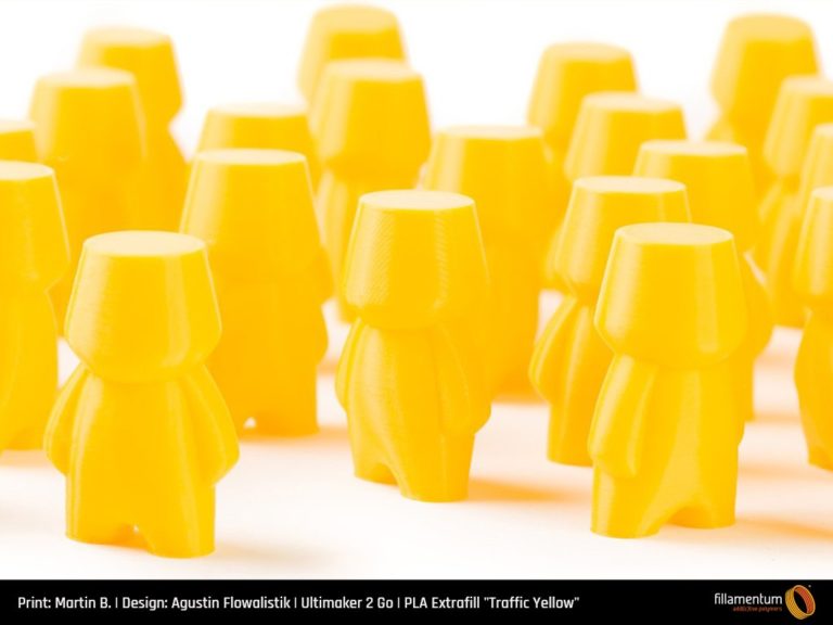 PLA Extrafill Traffic Yellow - Fillamentum - Image 8