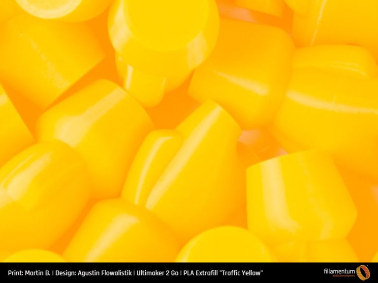 PLA Extrafill Traffic Yellow - Fillamentum - Image 11