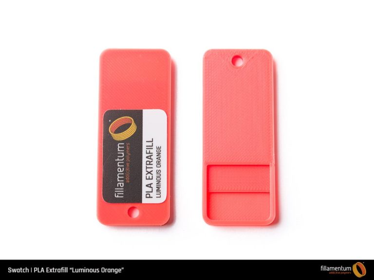 PLA Extrafill Traffic Luminous Orange - Fillamentum - Image 2