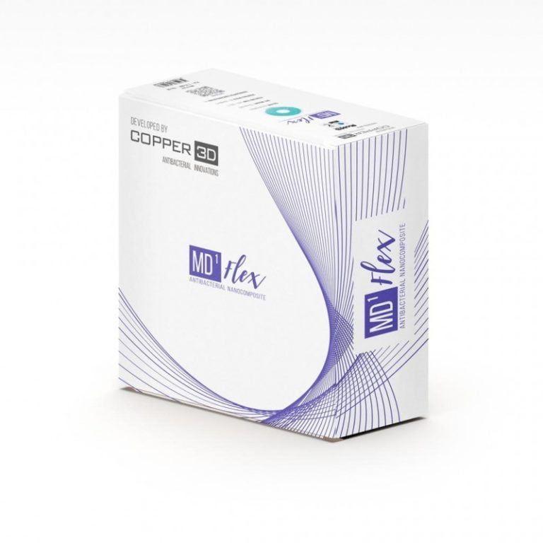 TPU 98A MDFlex 500g Vermelho Antibacteriano - COPPER 3D - Image 2