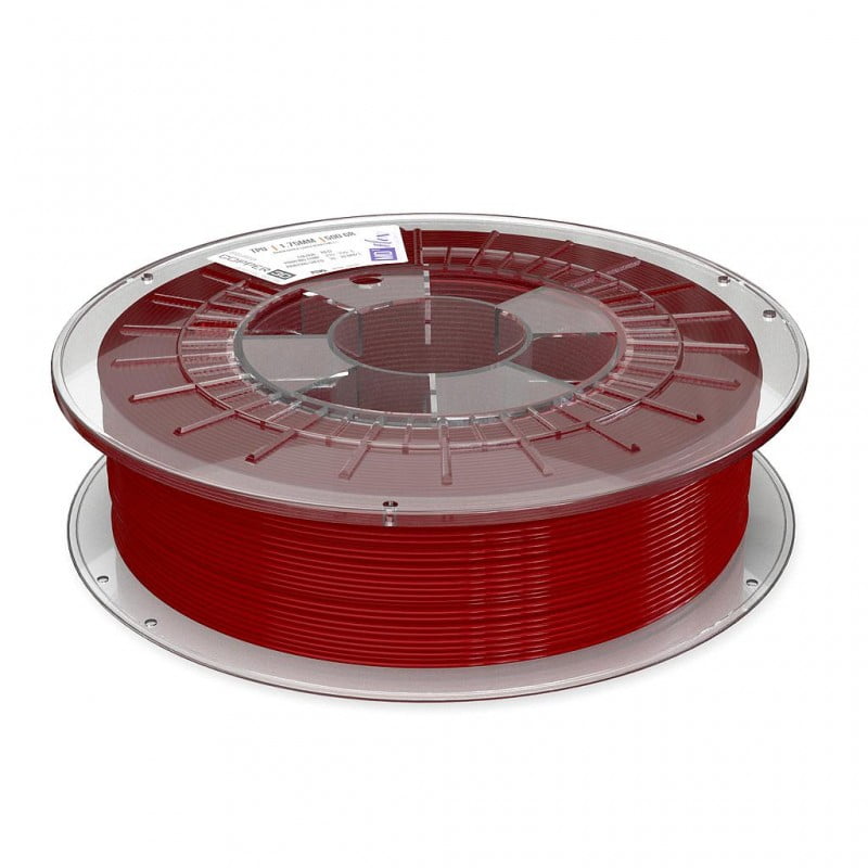 TPU 98A MDFlex 500g Vermelho Antibacteriano - COPPER 3D