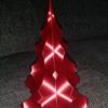 FIBERSILK METALLIC PLA 10M (AMOSTRA) RED - Fiberlogy