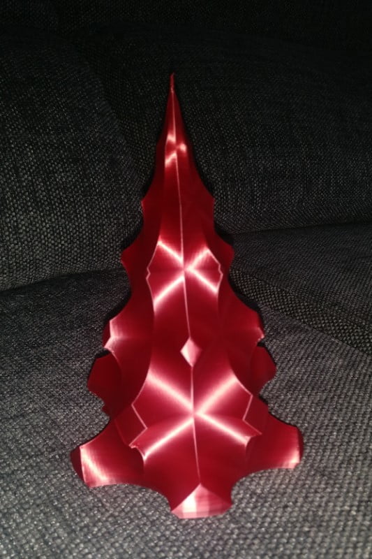 FIBERSILK METALLIC PLA 10M (AMOSTRA) RED - Fiberlogy - Image 6