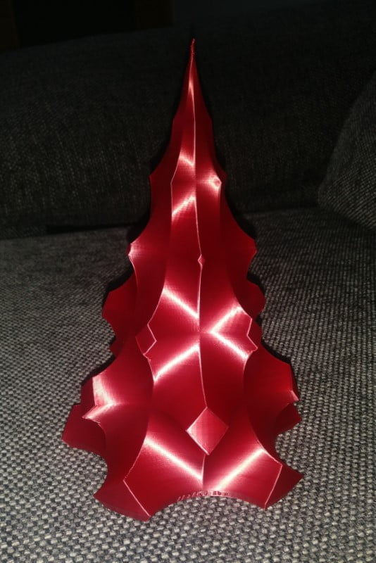 FIBERSILK METALLIC PLA 10M (AMOSTRA) RED - Fiberlogy - Image 7