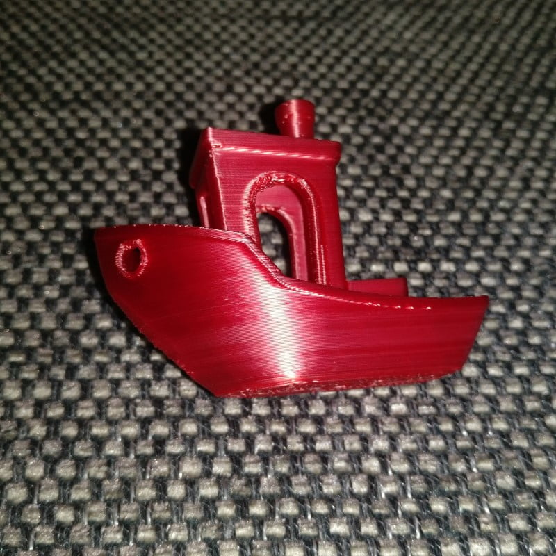 FIBERSILK METALLIC PLA 10M (AMOSTRA) RED - Fiberlogy - Image 8
