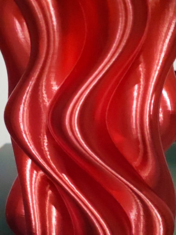 FIBERSILK METALLIC PLA 10M (AMOSTRA) RED - Fiberlogy - Image 10
