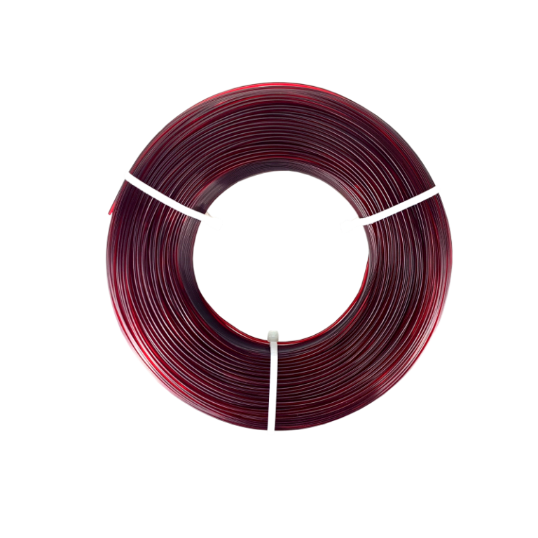 Recarga Refill Easy PETG 850g Burgundy Transparent Masterspool - Fiberlogy