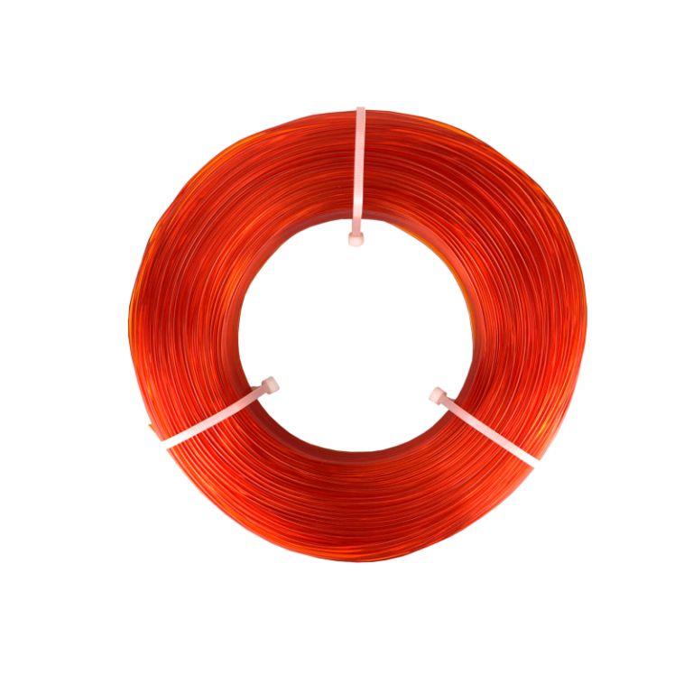 Recarga Refill Easy PETG 850g Orange Transparent Masterspool - Fiberlogy