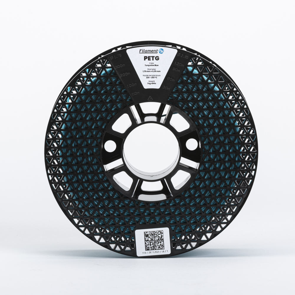 PETG 1kg Turquoise Blue - Filament PM - Image 4