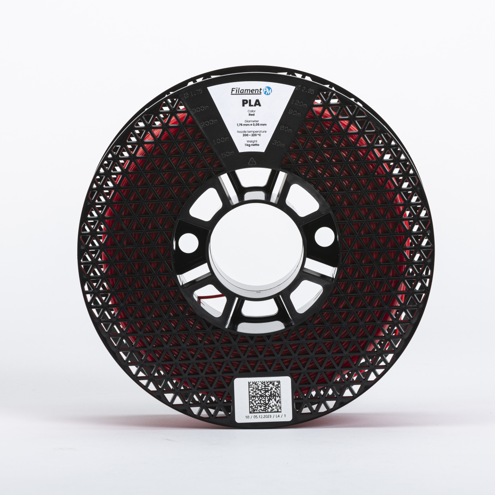 PLA 1kg Red - Filament PM - Image 3
