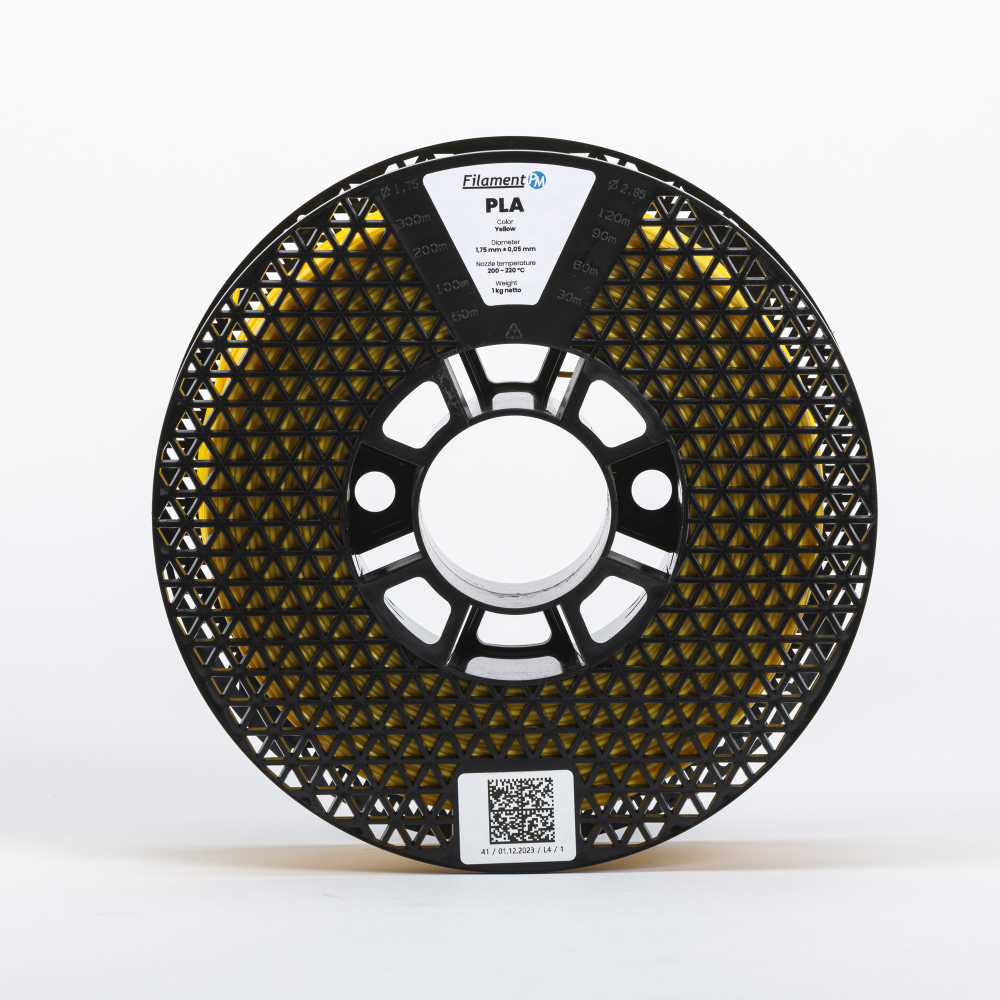 PLA 1kg Yellow - Filament PM - Image 4