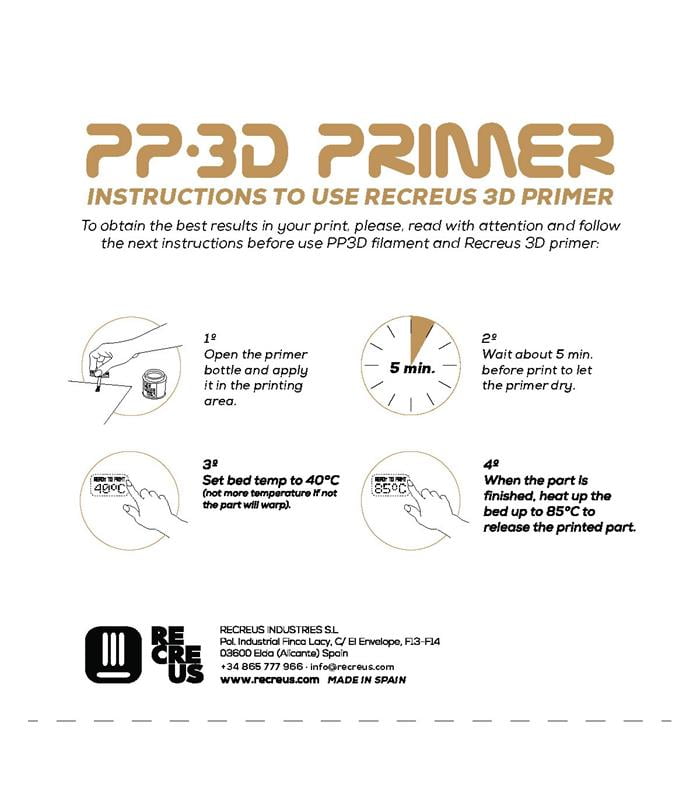 PP3D 600g Black - RECREUS - Image 5
