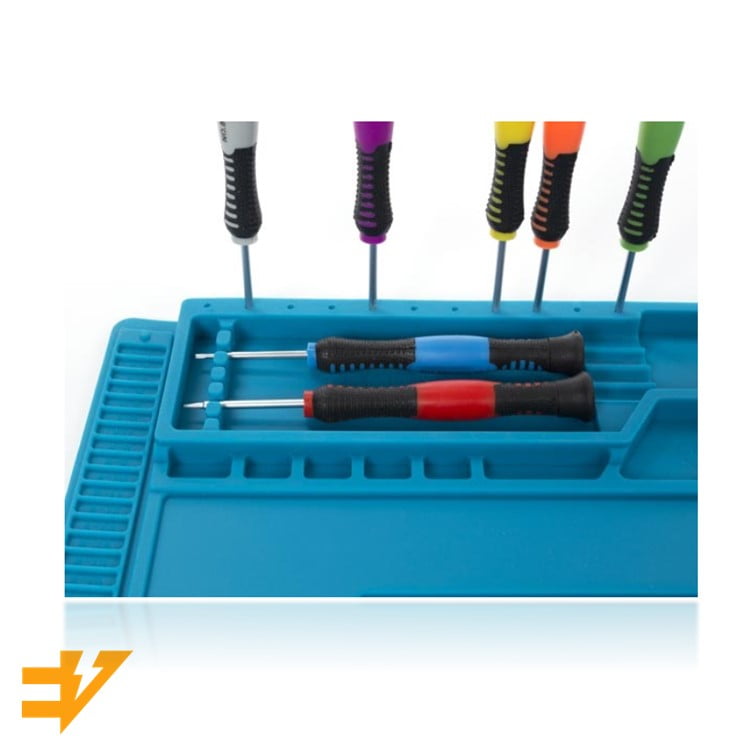 Base de Tapete em Silicone para Soldar / Estanhar (450x300mm) - EVOLT - Image 3
