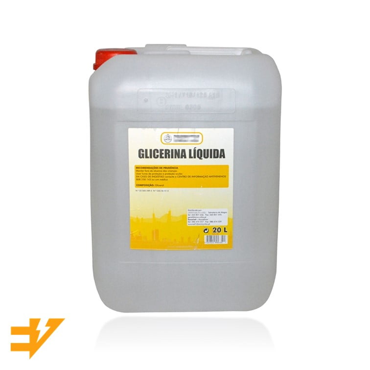 Glicerina Liquida 20L ( garrafa de 20 Litros Glicerol ou propanotriol) - EVOLT