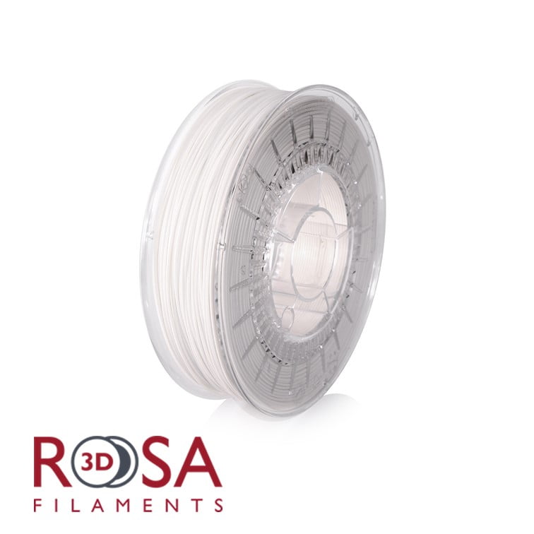 PLA Starter 10M (AMOSTRA) WHITE - Rosa3D
