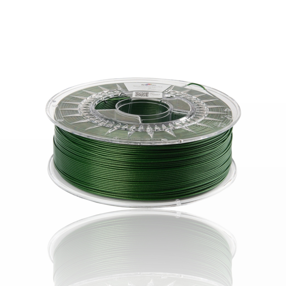 pla glitter 1kg evolt portugal espana filamento impressao 3d emerald green