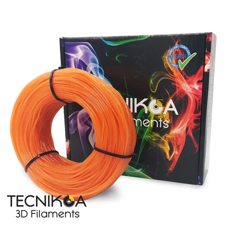 TPU 95A 250g Filafresh® Melocotón Dulce (Filamento 3D AROMA MELÃO ) - TECNIKOA