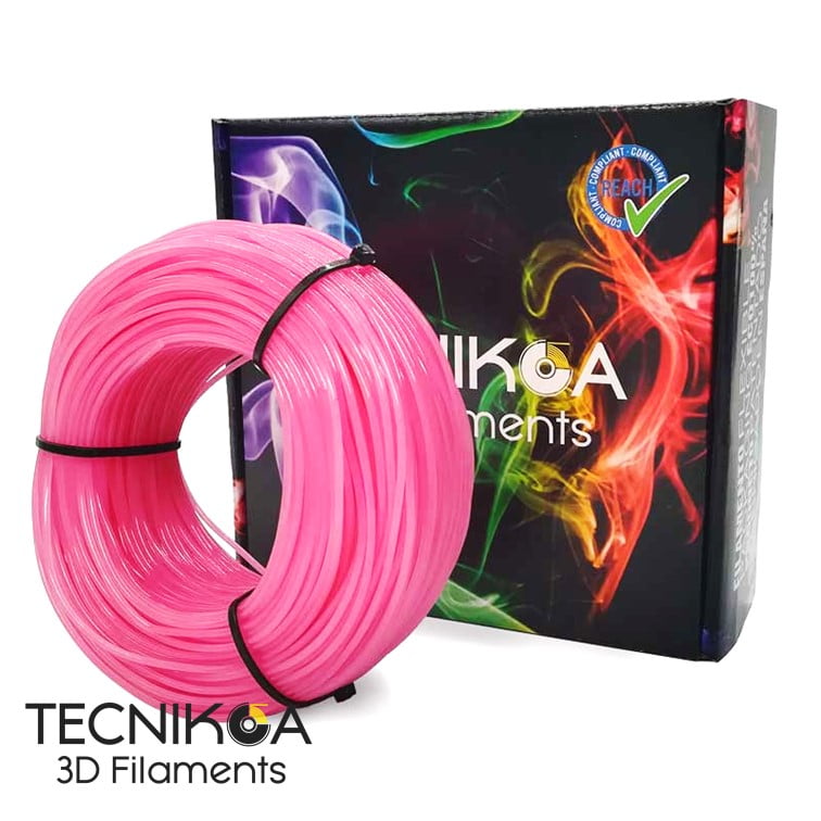 TPU 95A 250g Filafresh® Chicle de fresa (Filamento 3D AROMA CHICLETE DE MORANGO) - TECNIKOA