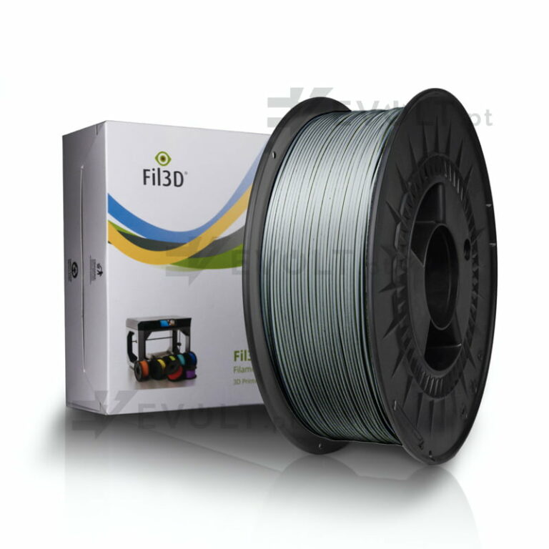 PLA FIL3D 4032D 1kg Prata - Tucab
