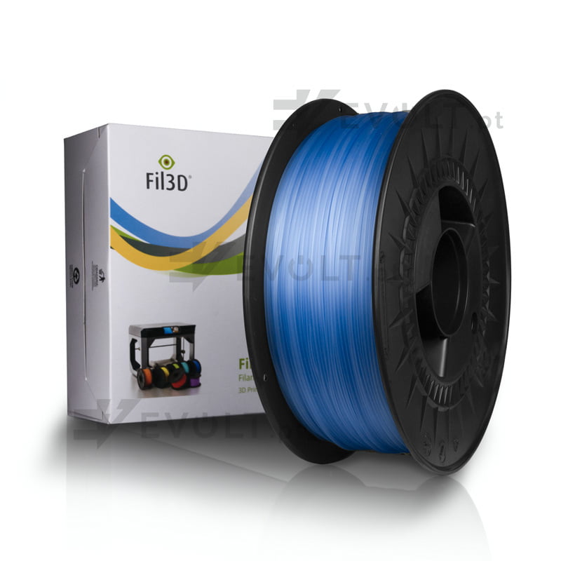PETG FIL3D 1kg Azul Transparente - Tucab