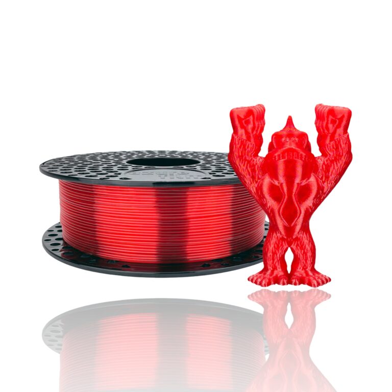 PETG 1kg Red Transparent - Azurefilm