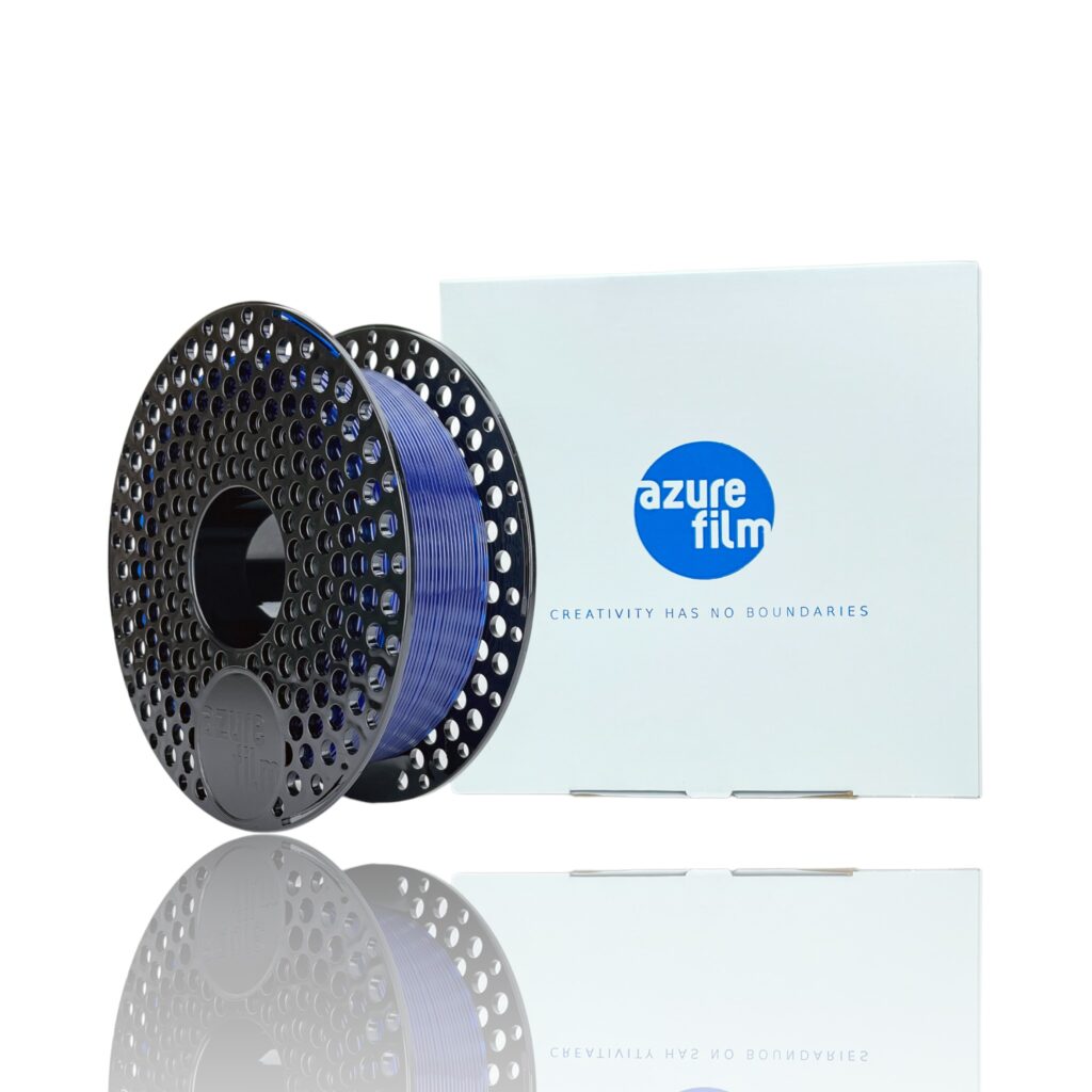 PETG 1kg Dark Blue Transparent - Azurefilm - Image 2