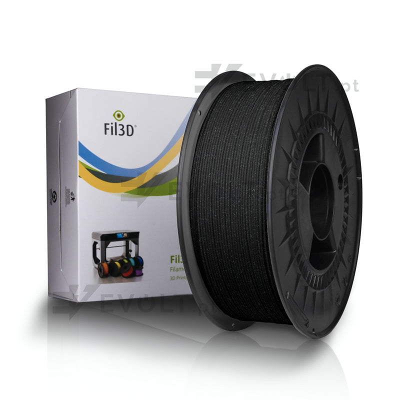 PETG FIL3D 1kg Cinzento Purpurinas - Tucab